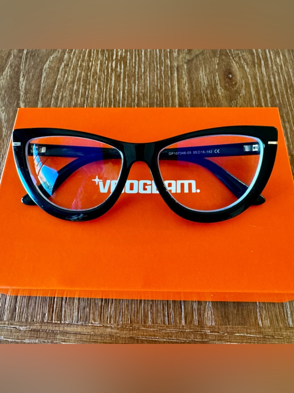NEW Black Vooglam Rhea eyeglass frames M - Picture 3 of 11